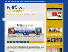 Tablet Screenshot of drfellowsprogram.org